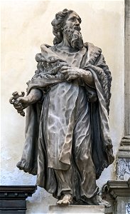 Santa Maria dei Carmini (Venice) - Chapel of St. Anthony of Padua - Elijah by Tommaso Rues