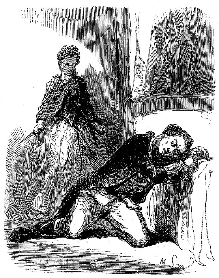 Sand - Œuvres illustrées de George Sand, vol 9, 1856 (page 86 crop)