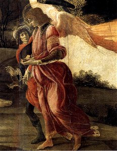 Sandro Botticelli - Holy Trinity (detail) - WGA02831. Free illustration for personal and commercial use.