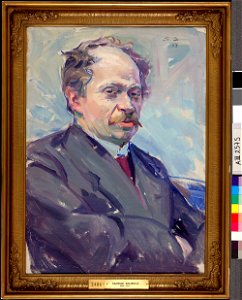 Santeri Salokivi - Portrait of a Man - A III 2575 - Finnish National Gallery