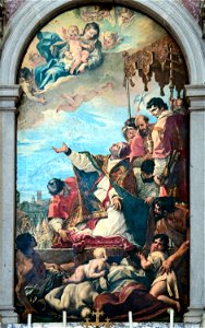 Santa Giustina (Padua) - St. Gregory the Great by Sebastiano Ricci