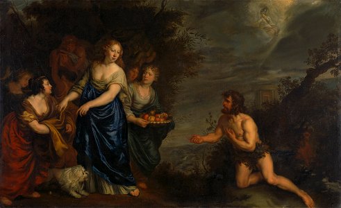 Joachim von Sandrart - Odysseus und Nausikaa (Rijksmuseum Amsterdam)