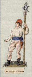 Sans-culotte avec sa redoutable pique - Lesueur - Carnavalet