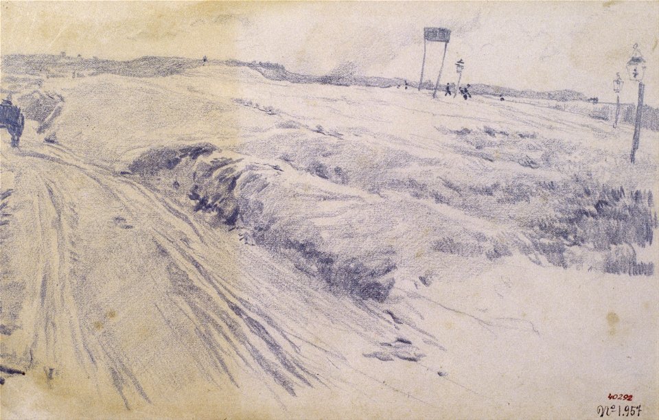 Santiago Rusiñol - Landscape, City Outskirts - Google Art Project