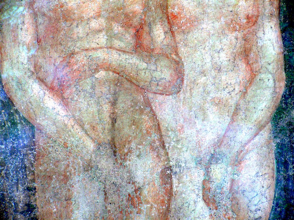Santa maria dei ghirli, giudizio universale, famiglia de veris, 1400 09