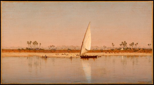 Sanford Robinson Gifford - On the Nile - 2011.18 - Detroit Institute of Arts