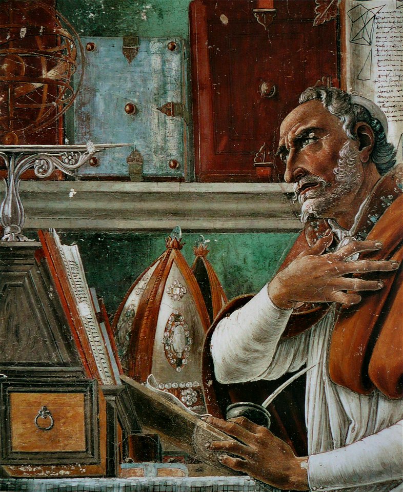 Sandro Botticelli - Saint Augustin 1
