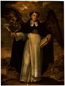 Santo Tomás de Aquino, de José Risueño (Museo del Prado)