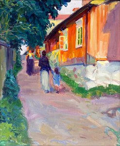 Santeri Salokivi - Alley in Naantali