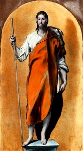 Santiago el Mayor peregrino, de El Greco (Museo de Santa Cruz de Toledo)
