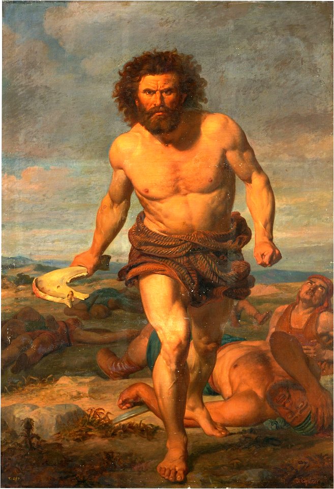 Sansón, de Joaquín Espalter (Museo del Prado)