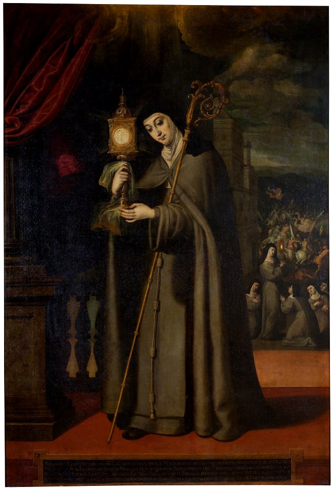 Santa Clara, de Andrés López Polanco (Museo del Prado)