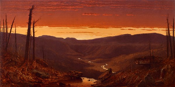 Sanford Robinson Gifford - Twilight in the Catskill - 2007.178.1 - Yale University Art Gallery