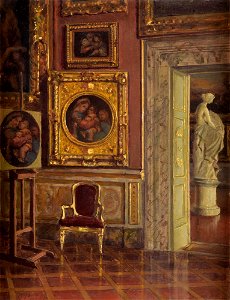 Santi Corsi Sala di Saturno nel Palazzo Pitti