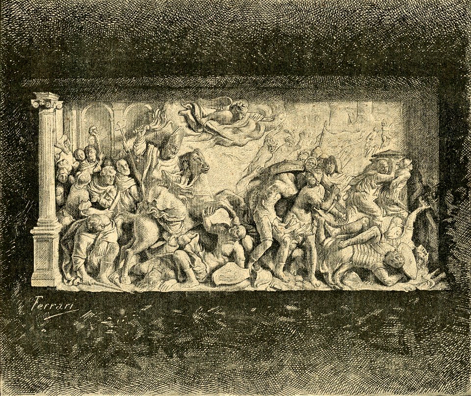 Sant’Ambrogio che scaccia gli ariani