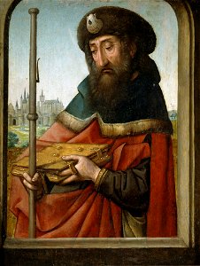 Santiago Peregrino, de Juan de Flandes (Museo del Prado)