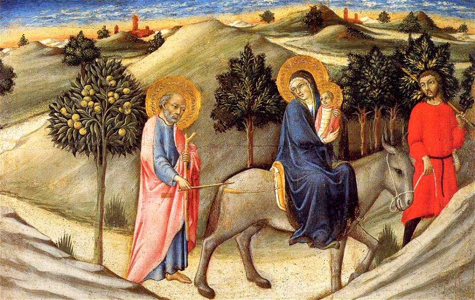 Sano di Pietro - Flight to Egypt - WGA20763