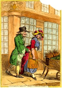 Sandwich-carrots! - dainty Sandwich-carrots. (BM 1868,0808.6574)