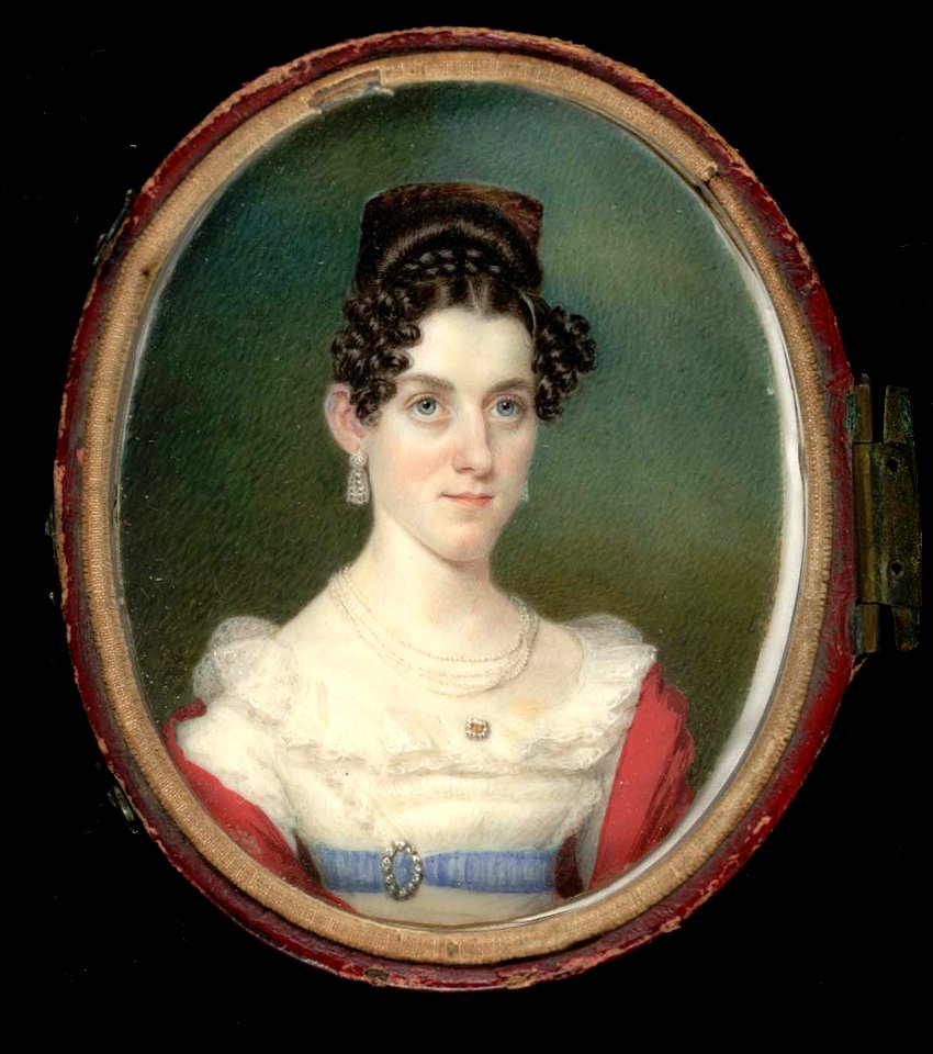 Sarah Goodridge - Mrs. John Watson (Matilda) - 1948.3.2 - Smithsonian American Art Museum