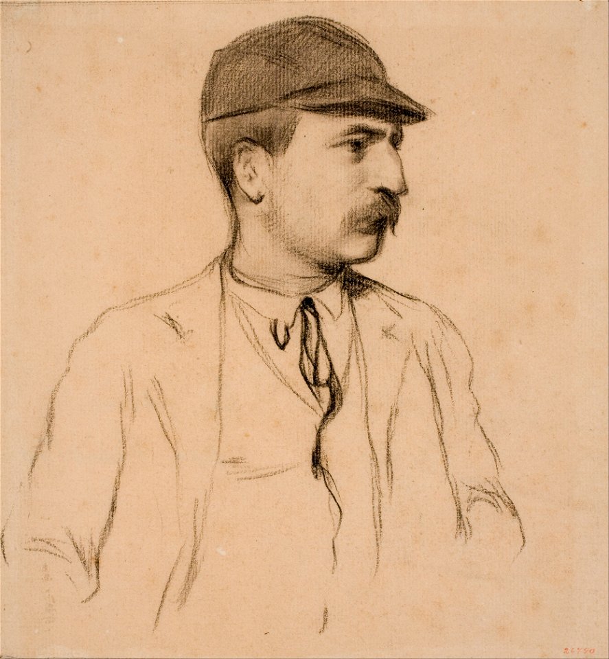 Santiago Rusiñol - Portrait of Genís Muntaner - Google Art Project