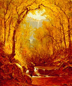 Sanford Robinson Gifford - Kaaterskill Falls - 56.185 - Detroit Institute of Arts