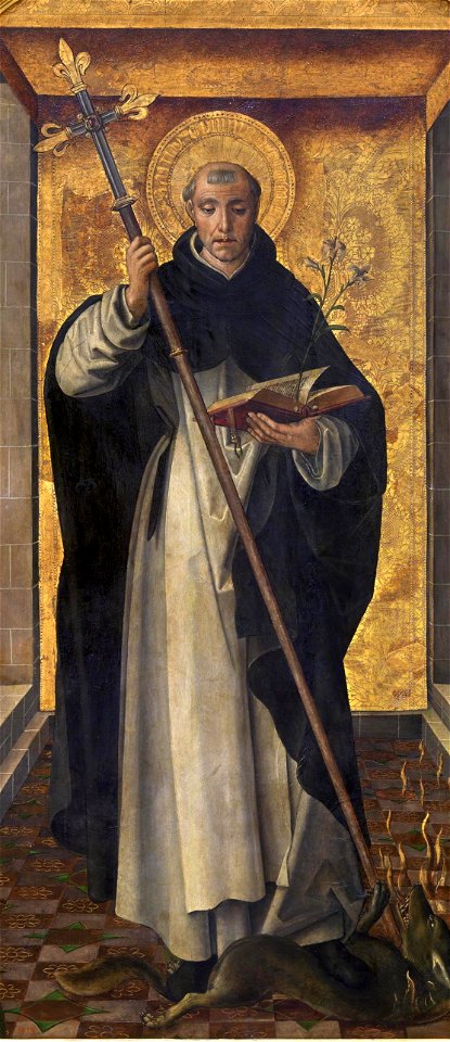 Santo Domingo de Guzmán, de Pedro Berruguete (Museo del Prado)