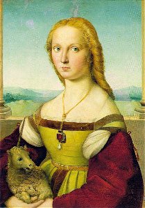 Sanzio, Raffaelo - Dama con Liocorno - 1506