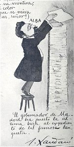 Santiago Alba La Semana Pasada, de Xaudaró, en Blanco y Negro, 1906 (cropped)