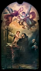 Santa Maria dei Carmini (Venice) - San Antonio da Padova e Gesù bambino (ca1820) - Lattanzio Querena