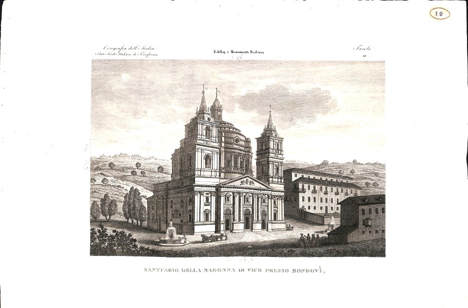 Santuario della Madonna di Vico presso Mondovì.1