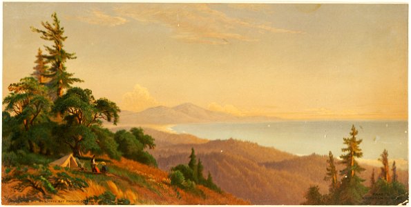 Santa Cruz Mts., Monterey Bay, Pacific Ocean 3 (Boston Public Library)