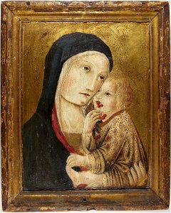 Sano di Pietro - Madonna and Child - y1949-22 - Princeton University Art Museum