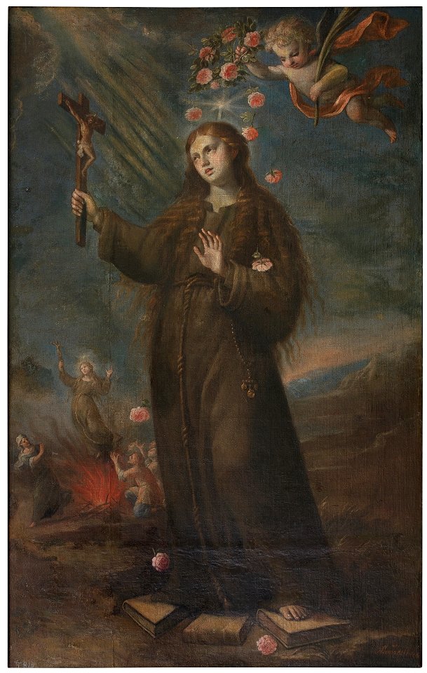 Santa Rosa de Viterbo, de Alonso del Arco (Museo del Prado)
