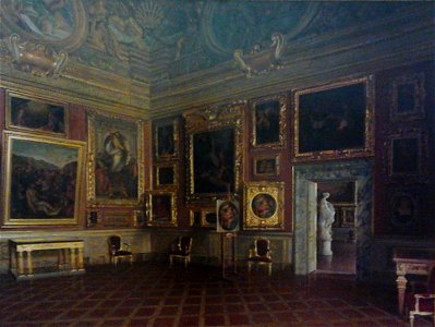 Santi Corsi - Sala de Saturno do Palazzo Pitti