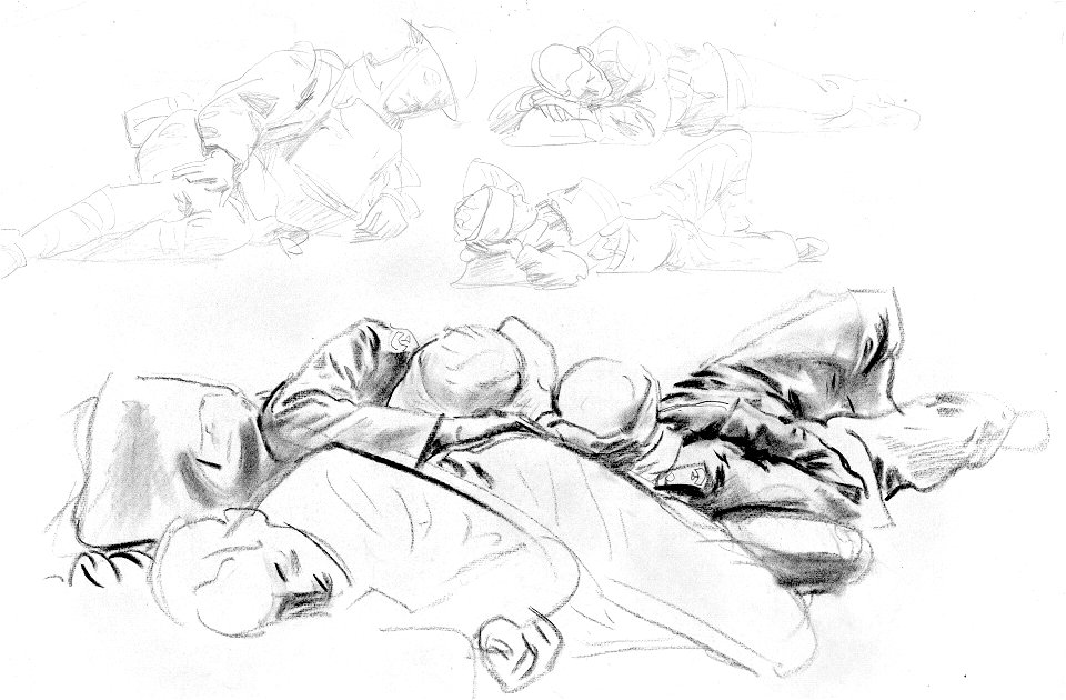 Sargent - Study for Gassed Soldiers
