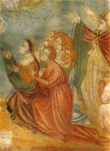 Santa maria dei ghirli, giudizio universale, famiglia de veris, 1400 12