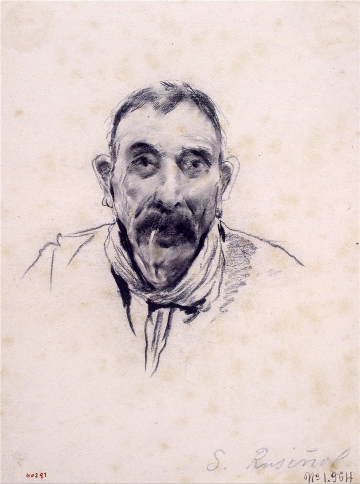 Santiago Rusiñol - Portrait of a Man - Google Art Project (591566)