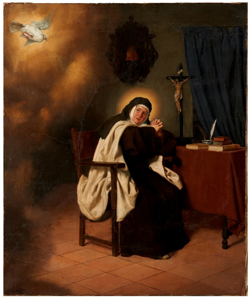 Santa Teresa de Jesús, de Miguel Jadraque (Museo del Prado)