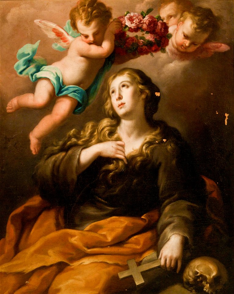 Santa Rosalía, de Juan Bautista Peña (Real Academia de Bellas Artes de San Fernando)