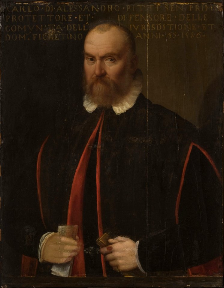 Santi di Tito, ritratto di Carlo Pitti