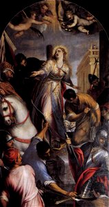 Sante Peranda - Martyrdom of St Christina - WGA17162
