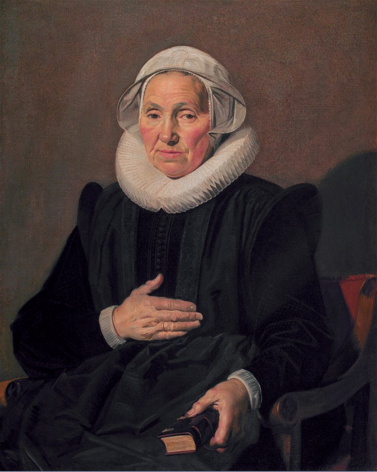 Sara Andriesdr Hessix, by Frans Hals