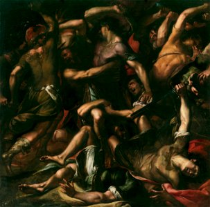 Sansón y los filisteos (Giulio Cesare Procaccini)