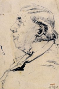 Santiago Rusiñol - Head of an Old Man - Google Art Project