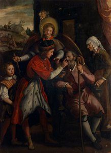Santi di Tito - Tobias heilt seinen blinden Vater - GG 5798 - Kunsthistorisches Museum