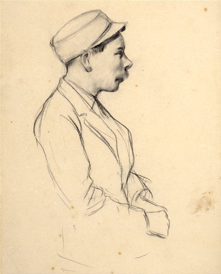 Santiago Rusiñol - Portrait of a Man - Google Art Project (573457)