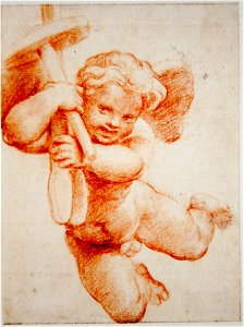 Sanzio - Putto with the Attributes of Vulcan