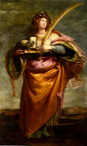 Santa Inés, de Vicente Carducho (Museo del Prado)