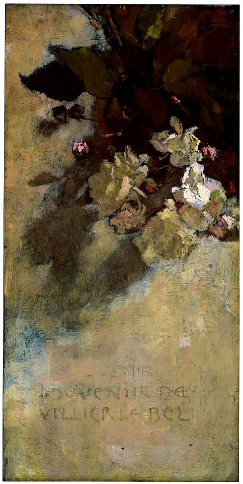 Sarah Wyman Whitman - Roses—Souvenir de Villier le bel - 04.1719 - Museum of Fine Arts
