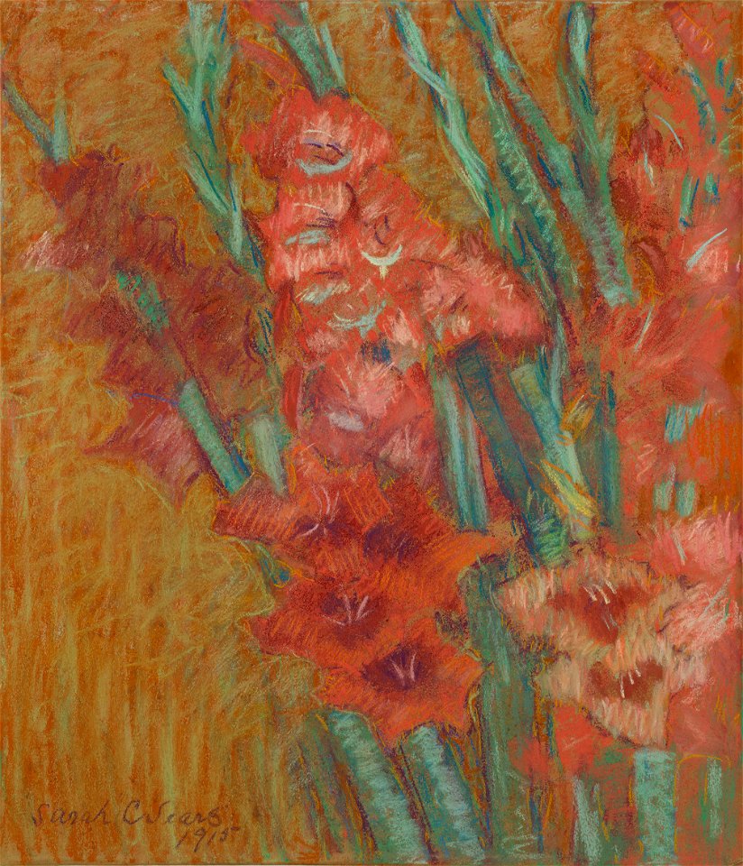 Sarah Choate Sears - Gladioli - P11e9 - Isabella Stewart Gardner Museum